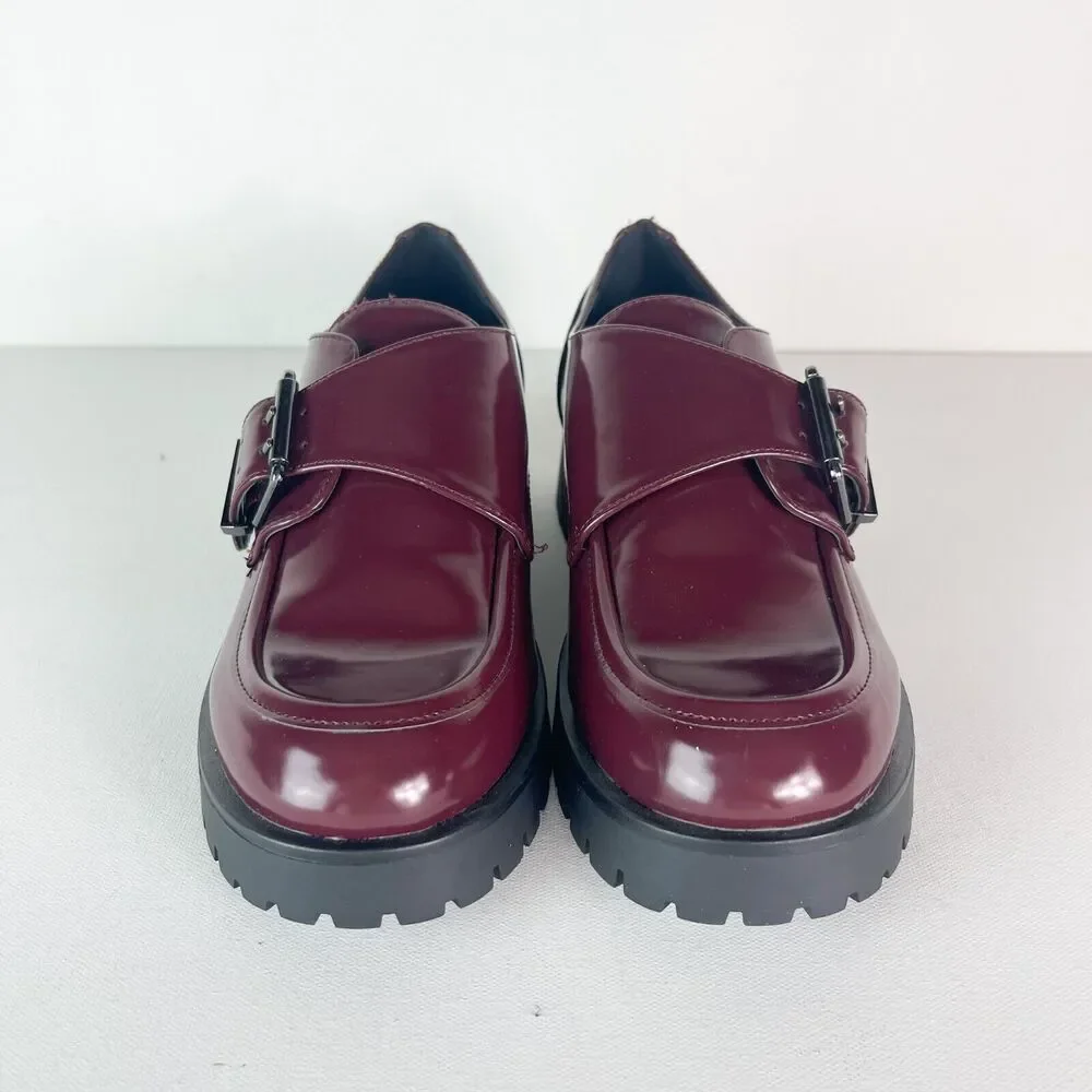 Nine West NWOB Women'S Red Pull-On Araise Loafer Size 9 - Picture 2 of 7